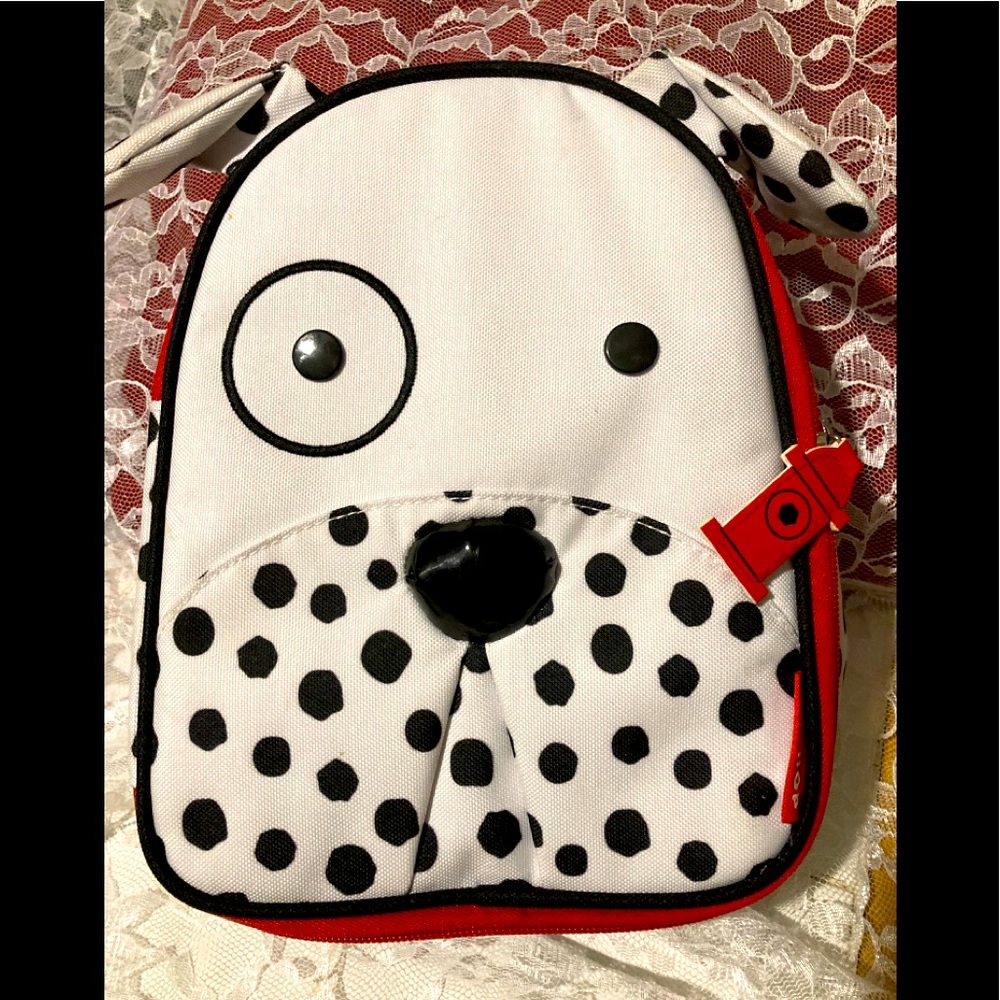 Dalmatian/ doggie Lunch backpack